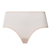 Smooth Illusion Semi-Transparent Tulle Full Briefs | Beige 70845-274